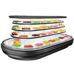 Frust Vegetable Circle Open Display Fridge