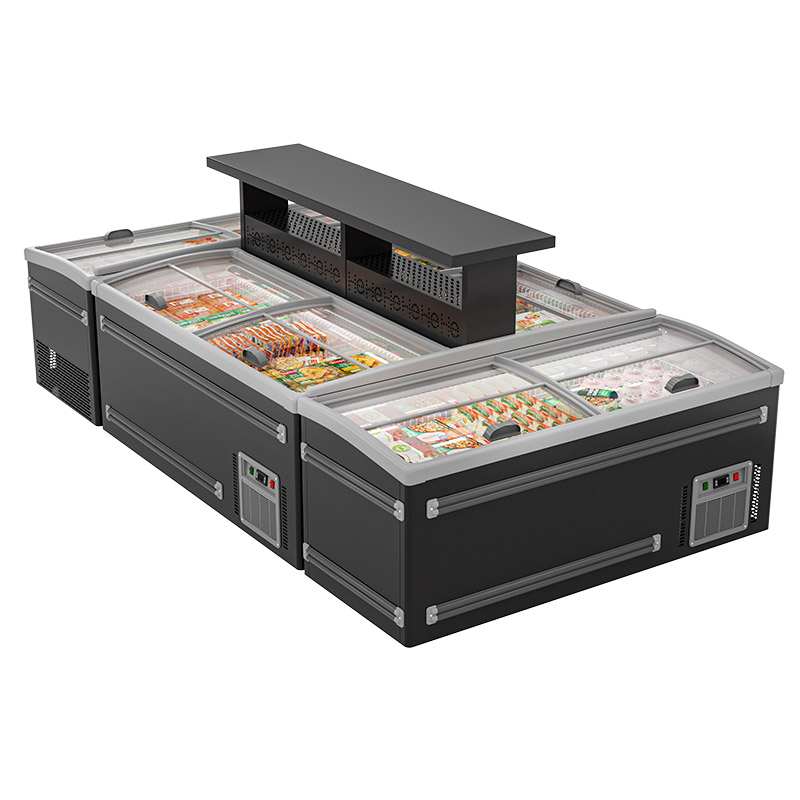 Supermarket Island Display Freezer