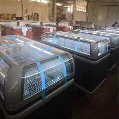 Chest Freezer Island Glass Freezer