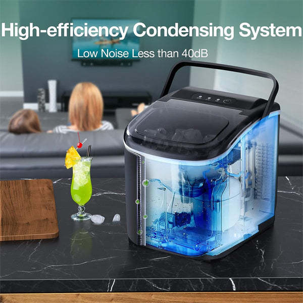 Self-Cleaning Function Portable Electric Ice Maker Machine