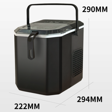15KG Ice Machine Portable Electric Ice Maker Machine Mini Countertop Ice Bullet Maker