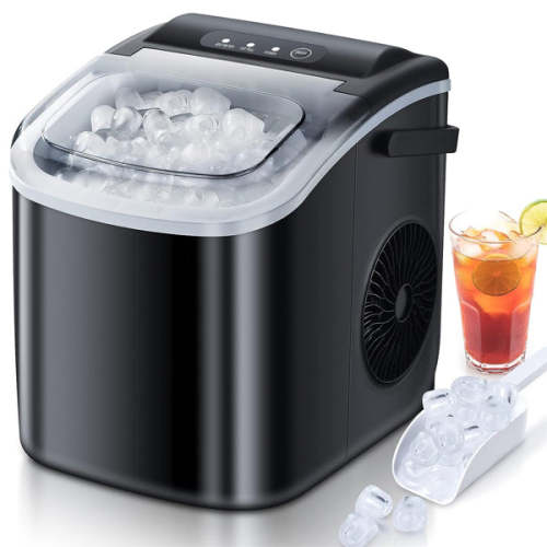 Self-Cleaning Function Portable Electric Ice Maker Machine