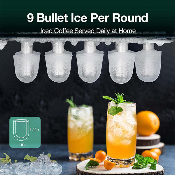 Self-Cleaning Function Portable Electric Ice Maker Machine