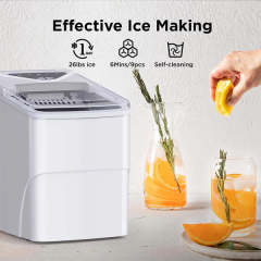 Household mini Ice Maker Machine For Milk Tea Shop