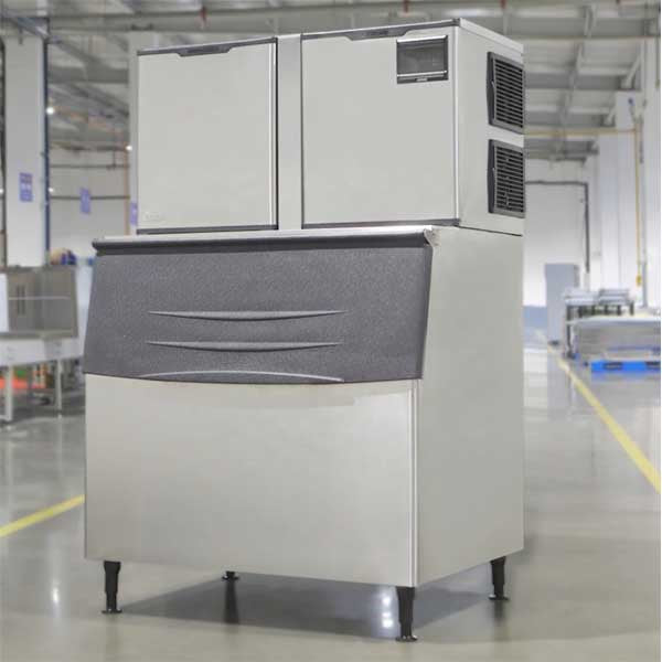 1543Lbs/24H Commercial Cube Ice Maker Machine