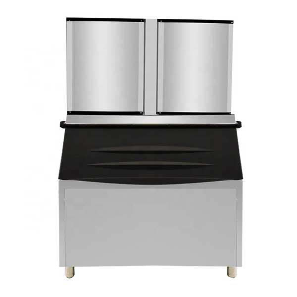1984Lbs/24H Commercial Split Cube Ice Maker Machine