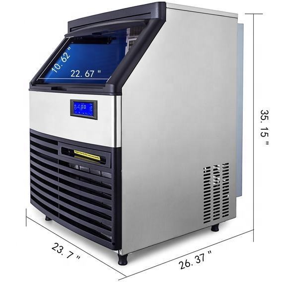 Hot Sale 177Lb/220Lb/265Lbs/24H Cube Ice Machines With Big Ice Storage Capacity
