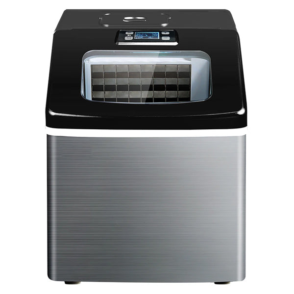 NEW Ice Machine Commercial Tea Shop Small Square Ice 25-30kg Home Ice Maker