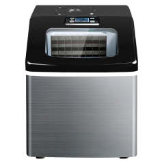 NEW Ice Machine Commercial Tea Shop Small Square Ice 25-30kg Home Ice Maker