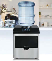 2 in 1 Water Ice Maker Stainless Steel 66kg Daily Ice Makers,Tabletop Ice Maker Machine
