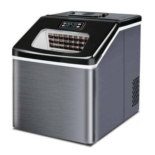 NEW Ice Machine Commercial Tea Shop Small Square Ice 25-30kg Home Ice Maker
