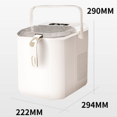 15KG Ice Machine Portable Electric Ice Maker Machine Mini Countertop Ice Bullet Maker