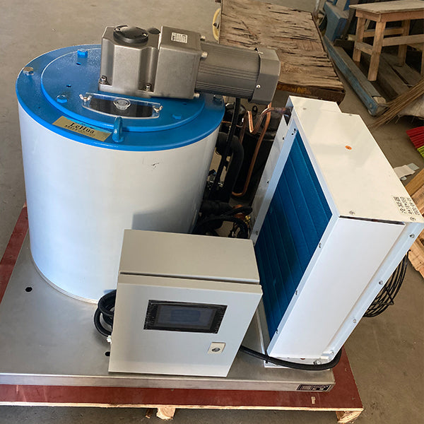 Large 5500Lbs/24H Commercial Flake Ice Maker Machine