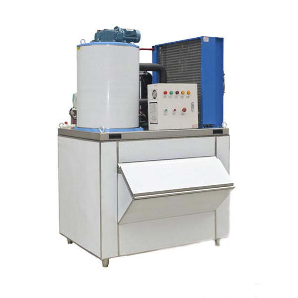Large 1323Lbs/24H Commercial Flake Ice Maker Machine For Seafood