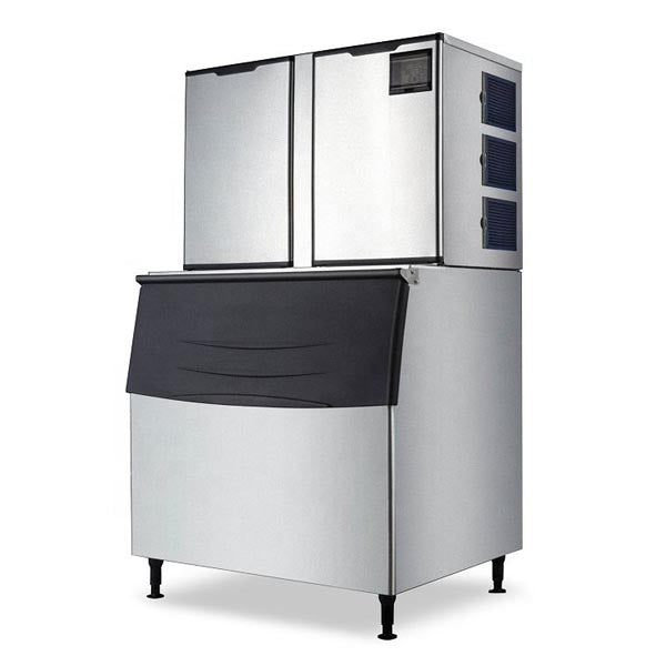 1984Lbs/24H Commercial Split Cube Ice Maker Machine