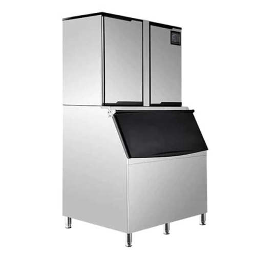 1984Lbs/24H Commercial Split Cube Ice Maker Machine