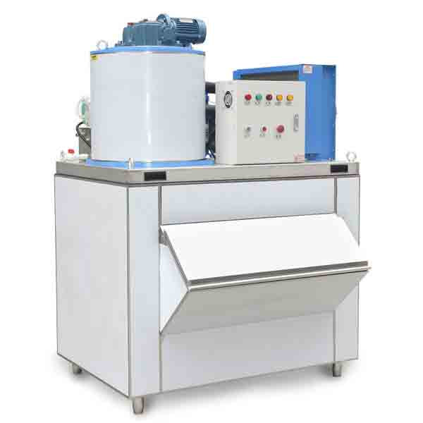 2200Lbs/24H Commercial Flake Ice Making Machine For Seafood