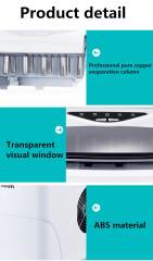 Self-Cleaning Function Portable Electric Ice Maker Machine