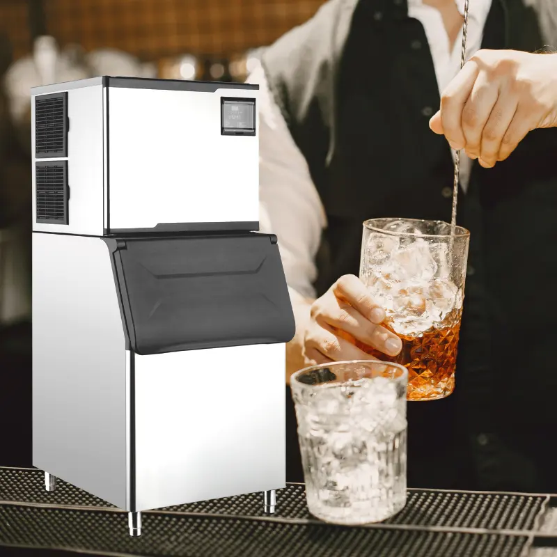 1100Lbs/24H Commercial Cube Ice Making Machine