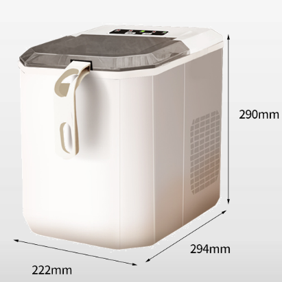 15KG Ice Machine Portable Electric Ice Maker Machine Mini Countertop Ice Bullet Maker