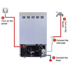 Snow Ice Maker 130Lb/220Lb/400Lbs/24H Ice Maker Machine