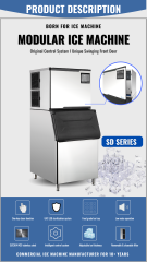 485Lbs/24H Commercial Cube Ice Maker Machine