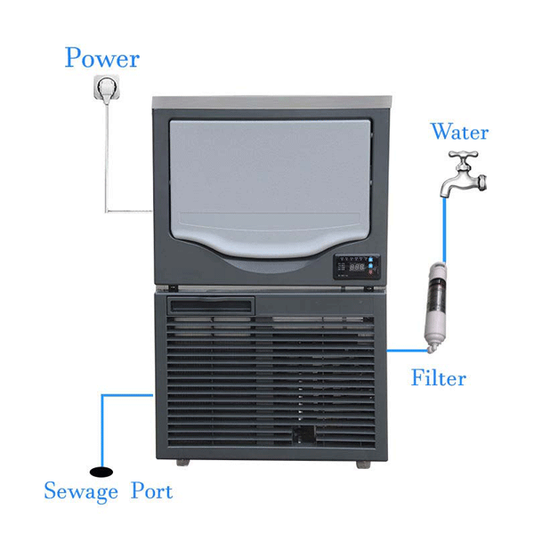 176Lbs/24H Cube Ice Makers（Engineering type)