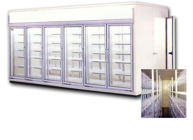 Wholesale Walk-in Freezer Rooms Low Temperature Glass Door for Display commercial refrigerator glass door