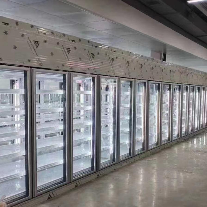 Wholesale Walk-in Freezer Rooms Low Temperature Glass Door for Display commercial refrigerator glass door