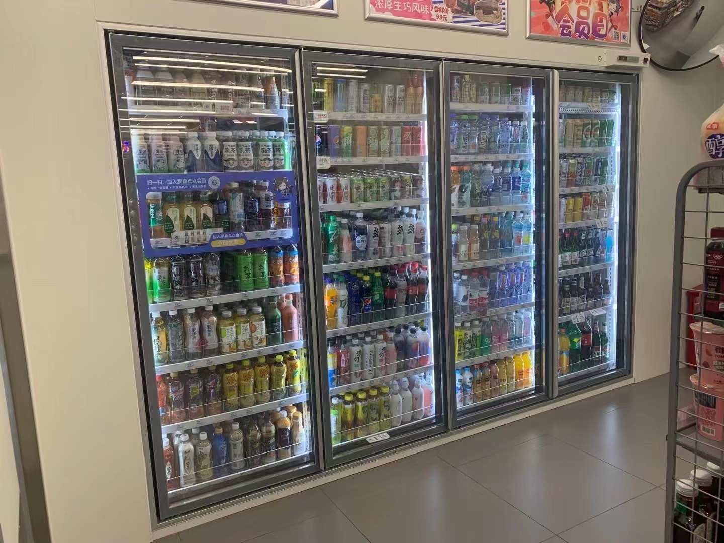 Walk In Freezer Refrigeration Cooling System Cold Storage Room