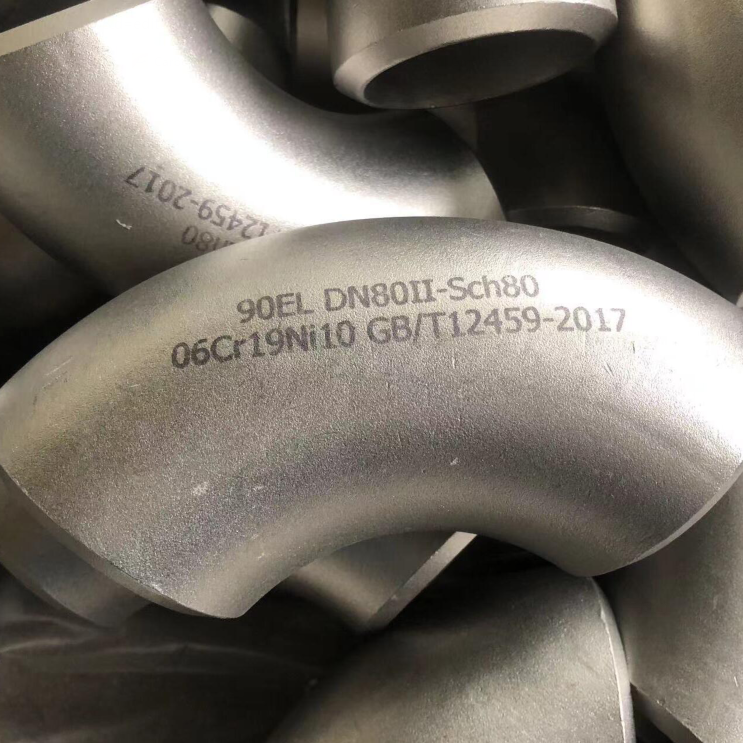 Regular inspection is required after installation of stainless steel elbow