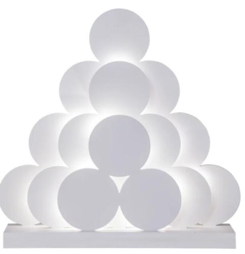 Christmas Ornament Lamp Star Trading White