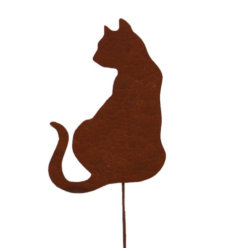 S/3 Garden Cat Garden Stake
