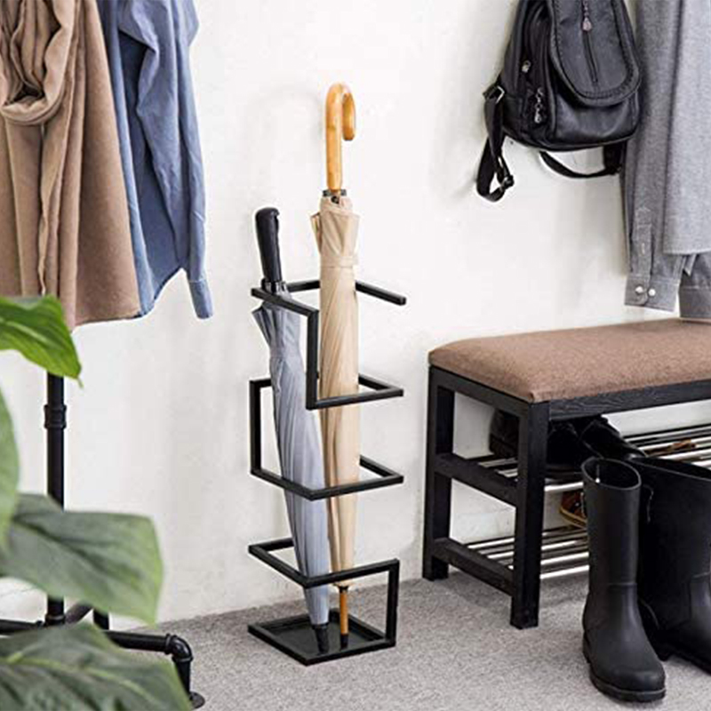 Slim fashion umbrella Stand Long umbrella/Folding Umbrella Storage Porch Shoe Drawing Storage Rain Stand Black