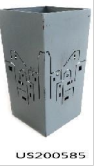 Metal Umbrella Stand with Water Catcher Tray
