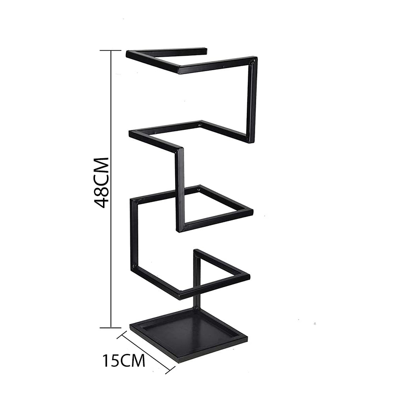Slim fashion umbrella Stand Long umbrella/Folding Umbrella Storage Porch Shoe Drawing Storage Rain Stand Black