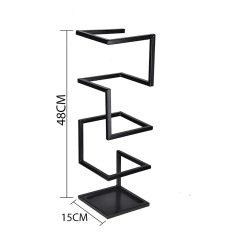 Slim fashion umbrella Stand Long umbrella/Folding Umbrella Storage Porch Shoe Drawing Storage Rain Stand Black