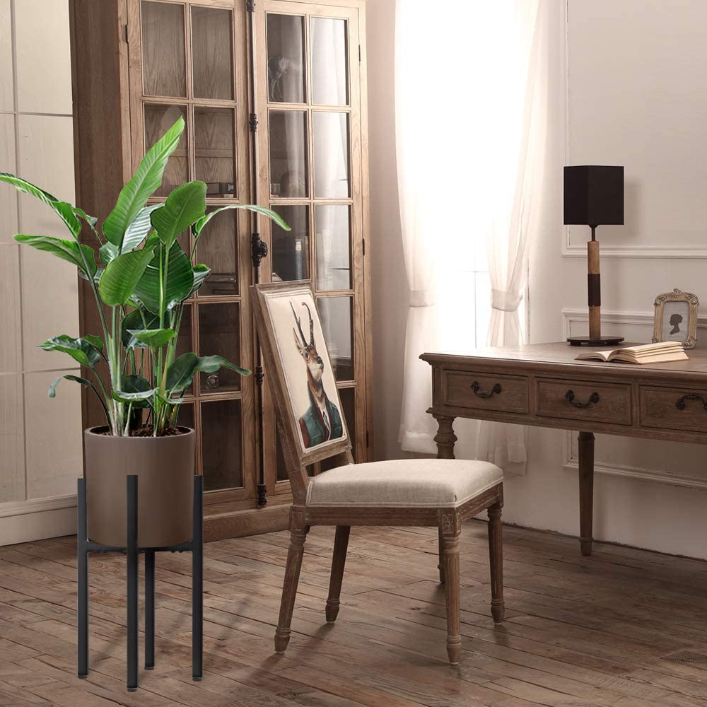 Metal Plant Stand with Adjustable(Planter and Pot Not Included)