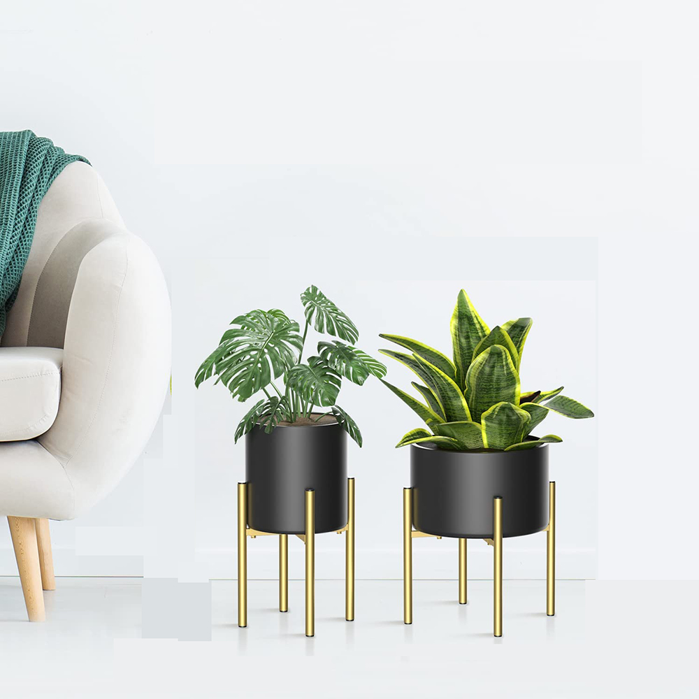 Metal Plant Stand for Indoor Outdoor Stable Display