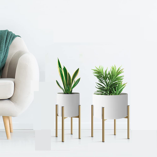 Metal Plant Stand for Indoor Outdoor Stable Display