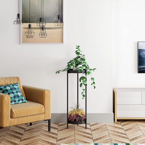 2 Tier Plant Stand Indoor Outdoor Waterproof