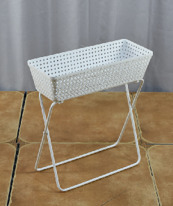 Metal Planter Set with Stands Pack of 2