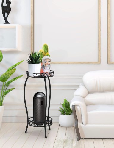 2 Tier MetalPlant Stand Indoor Outdoor
