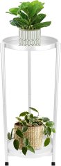 2 Tier Plant Stand Indoor Outdoor Waterproof