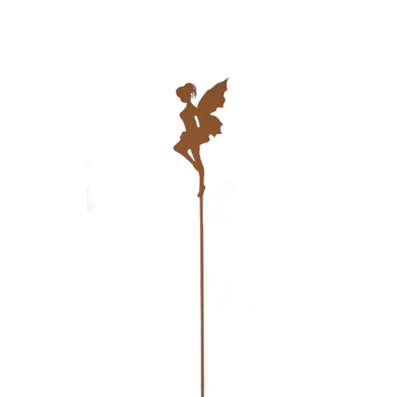 Mini Insect Rust Decorative Garden - Metallic Copper garden posts bee figures also for the balcony or front door