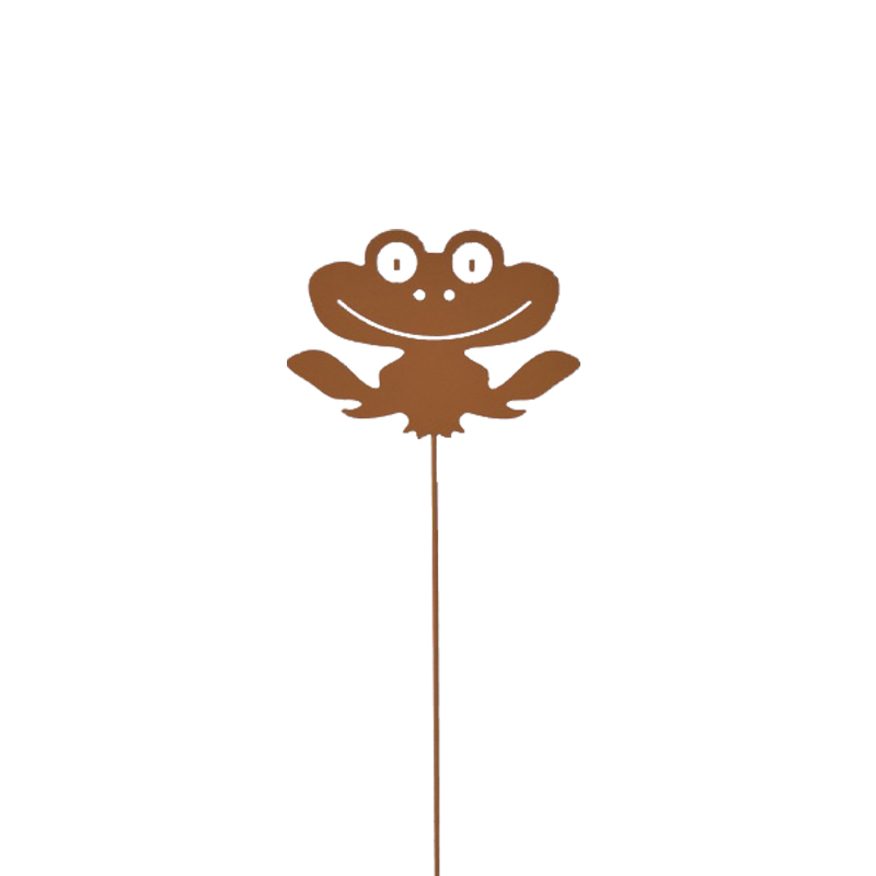 Mini Insect Rust Decorative Garden - Metallic Copper garden posts bee figures also for the balcony or front door