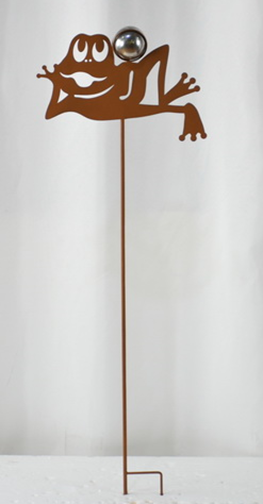 Frog Garden Stick