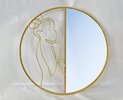Wall Decor W/mirror