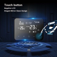 Wireless Black Display Opentherm Thermostat OT 4.2