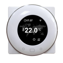 Round Color Touch Screen Programmable Digial Thermostat